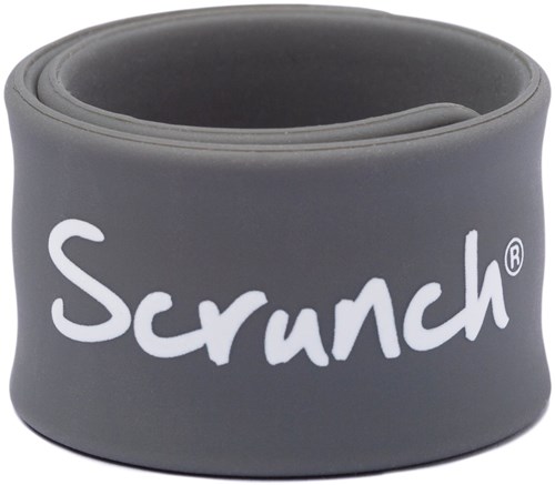Scrunch pulsera juguete silicona gris plegable reciclable