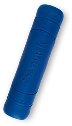 Scrunch frisbee silicona azul - Disco volador plegable para niños