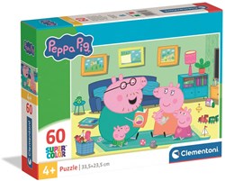 Clementoni puzzle Peppa Pig 60 piezas - rompecabezas infantil Peppa Pig