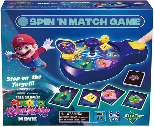The Super Mario Galaxy Movie Spinning Galaxy