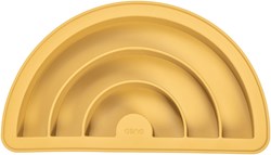 Dena moldes de repostería juguete arcoíris mostaza - juguete de silicona