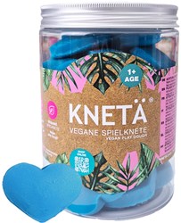 Kneta plastilina en forma de corazón azul - juguete creativo para niños