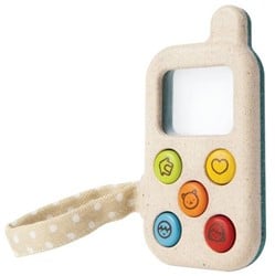 PlanToys Juguetes de madera Mi primer teléfono