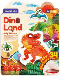 Mieredu set de pegatinas espaciales - pegatinas jelly creativas para niños