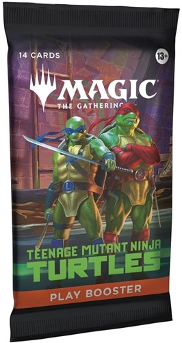 Asmodee cartas Magic The Gathering Teenage Mutant Ninja Turtles box