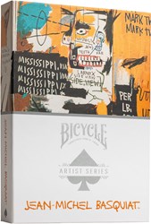 Bicycle cartas de juego Artist Series Jean-Michel Basquiat multicolor