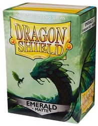 Dragon Shield fundas cartas estándar mate esmeralda verde 100 cartas mazo