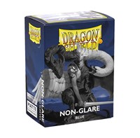 Asmodee fundas para cartas Dragon Shield Non-Glare Matte Azul 100 unidades