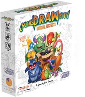 Juego de mesa Asmodee MonsDRAWsity Unusual Suspects edición Shut Up & Sit Down-2