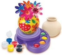 4M Estudio de arte floral set creativo para niños con spinner-2