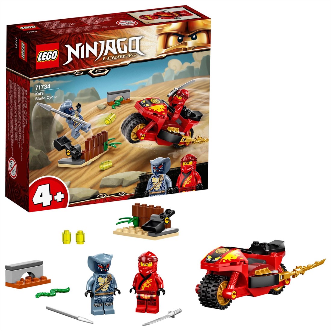 LEGO Ninjago Kai's zwaardmotor 71734
