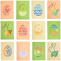 Haba set de manualidades - tarjetas para rascar de Pascua para niños-3