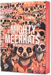 Asmodee juego de cartas Mighty Meerkats Memories Roulette juego de memoria