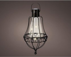 LED Solar hanglamp H21cm zwart