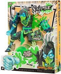 Juguete figura de acción MGA Ninjombie Sword Lord ninja zombi con slime