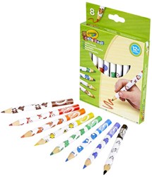 Crayola lápices de colores - Mini Kids lápices gruesos 8 unidades