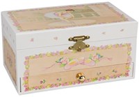 Goki caja de música bailarina - joyero con bailarina y cajón-2