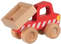 Goki camión volquete de madera juguete FSC certificado-2