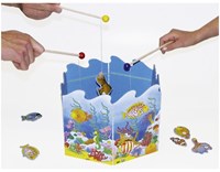 Goki juego de pesca deluxe set magnético de madera para niños-2