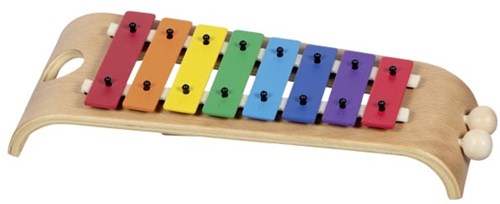Goki xilófono juguete instrumento musical con teclas de colores-2