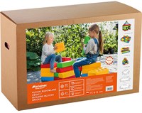 Marioinex set de bloques de construcción juguete 33 piezas - ladrillos coloridos