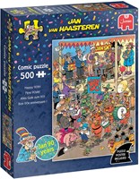 Jumbo rompecabezas Jan van Haasteren Fijne 90ste! 500 piezas dibujo animado-2