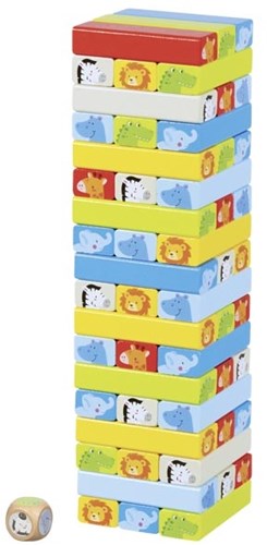 Goki juego de equilibrio - animales juguete de madera educativo-3