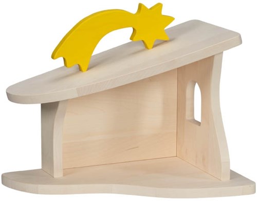 Holztiger belén granja de madera - juguete educativo Navidad-3
