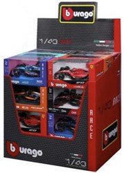 Bburago coche F1 juguete escala 1:43 colección 2025 coche de carreras