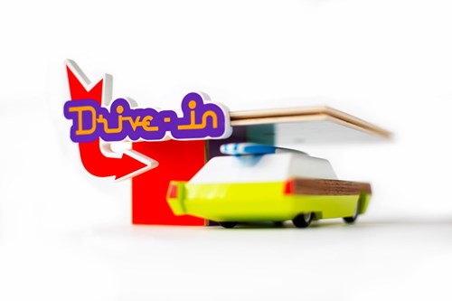 Coche de juguete Candylab Candycar World Drive In multicolor plástico