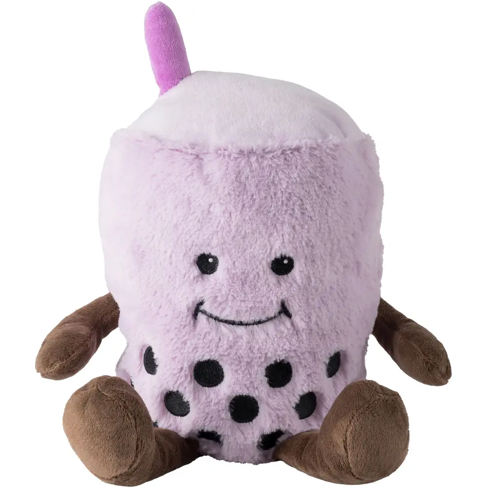 Warmies Bubble Tea peluche térmico aroma lavanda violeta azul