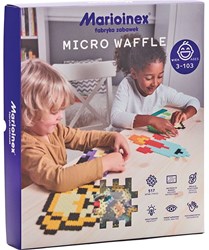 Marioinex bloques de construcción Micro Waffle 517 piezas con cartas - juguete educativo