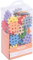 Marioinex bloques de construcción Mini Waffle pastel 70 piezas set