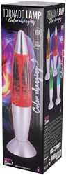 KiddyGo lámpara tornado LED luz ambiental multicolor 35 cm fiesta