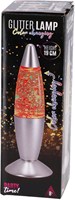 Glitterlamp kleur veranderend 19 cm