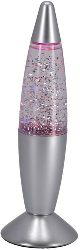 Glitterlamp kleur veranderend 19 cm-2
