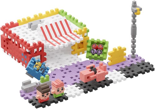 Marioinex set de construcción Mini Waffle Shop 148 piezas - juguete creativo