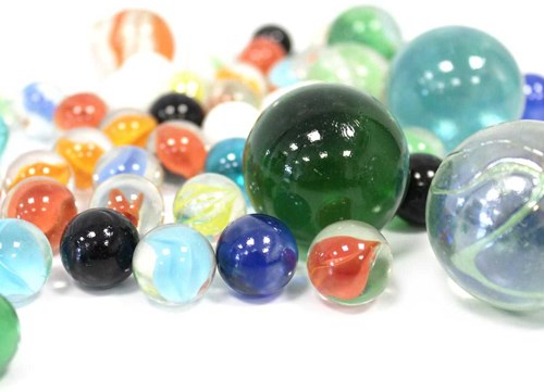 HOT Sports + Toys canicas de vidrio set de juego PONDJE STAR 16/25/35mm 500g-2