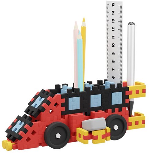 Marioinex bloques de construcción Mini Waffle organizador de escritorio vehículos - juguete creativo