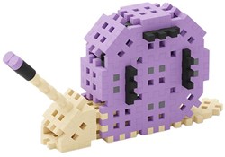 Mini Waffle - Nature Snail 50 Pcs