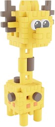 Marioinex set de construcción Mini Waffle Pocket Pets Giraffe juguete colorido