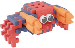Marioinex set de construcción Mini Waffle Pocket Pets Crab juguete colorido