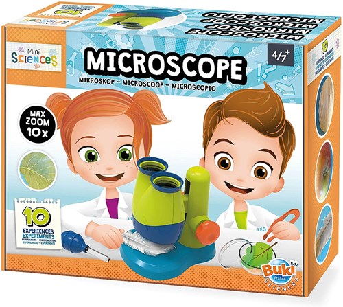 Buki microscopio juguete - Mini Sciences set educativo de experimentos-3