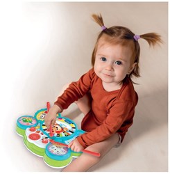 Clementoni batería interactiva bebé animales juguete musical para niños pequeños