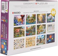 Eurographics puzzle Sistema Solar XXL - 500 piezas XL - juguete educativo-3