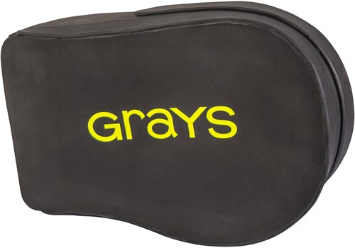 Grays protectores de manos portero hockey - Small - negro amarillo - protección óptima-2