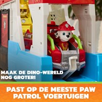 Paw Patrol juguete Dino Mobile Cuartel General 2-en-1 con luces y sonidos-2