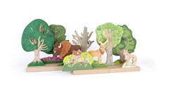 Bajo Wild forest - Teatro infantil para juego imaginativo y creativo