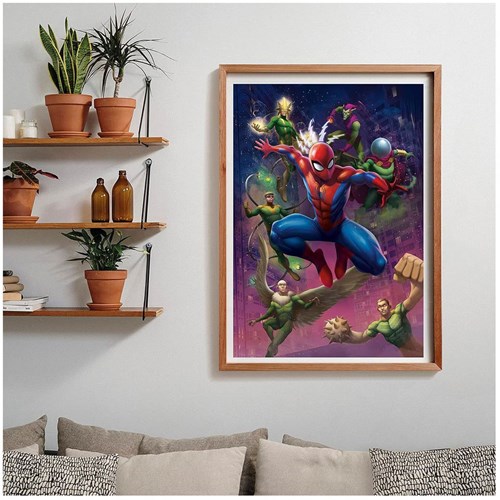 Clementoni puzzle 1000 piezas Spiderman compacto - rompecabezas-3