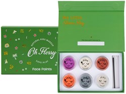 Oh Flossy set de pintura facial Wild Wonders para niños diversión maquillaje